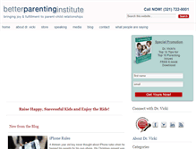 Tablet Screenshot of betterparentinginstitute.com